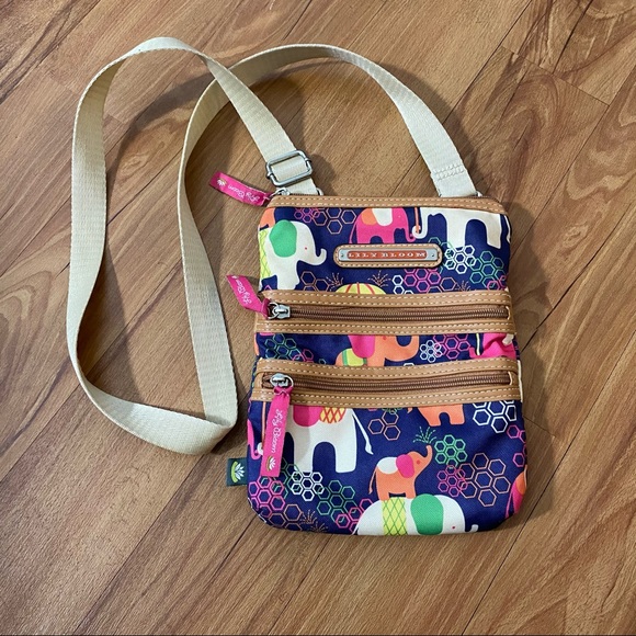 Lily Bloom Multicolor Crossbody Shoulder Bag - Picture 14 of 16